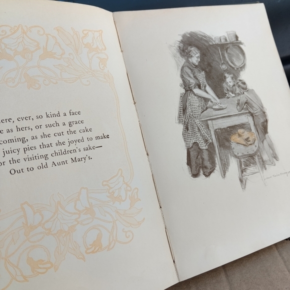 Out to Old Aunt Mary's by James Whitcomb Riley Antique Book - Picture 5 of 6